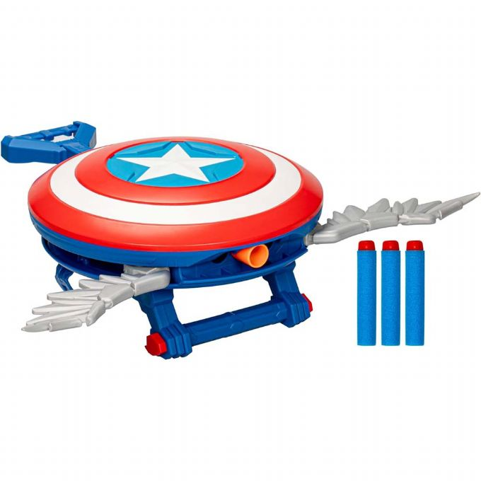Captain America Nerf Skyshot Blaster version 3