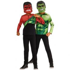 Hulk Wendekost�m-Oberteil 