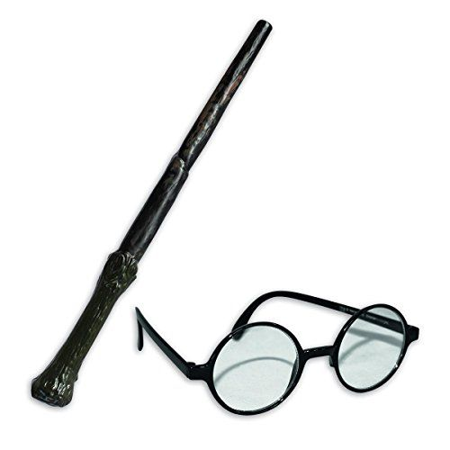 Billede af Harry Potter brille og tryllestav