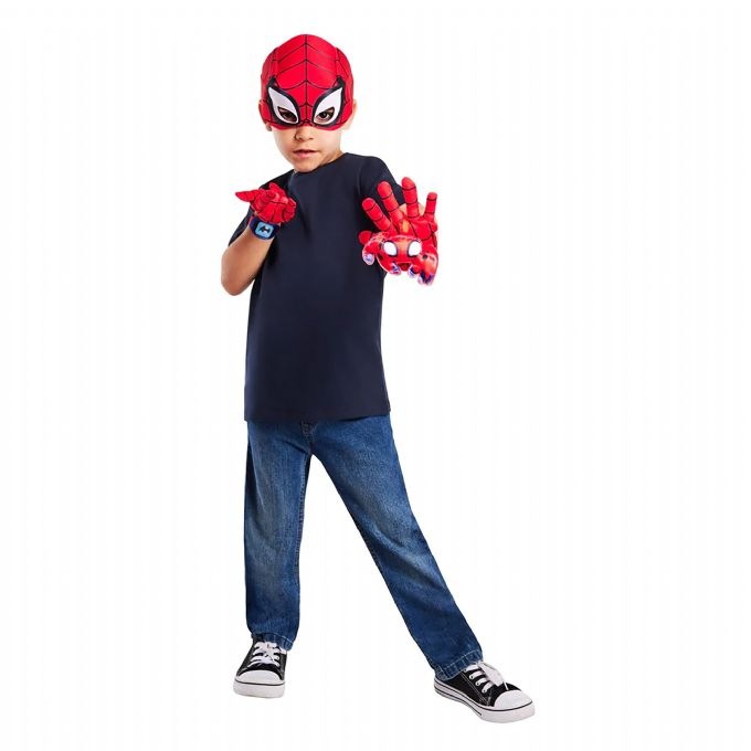 Spider-Man-maske med tilbeh�r version 3