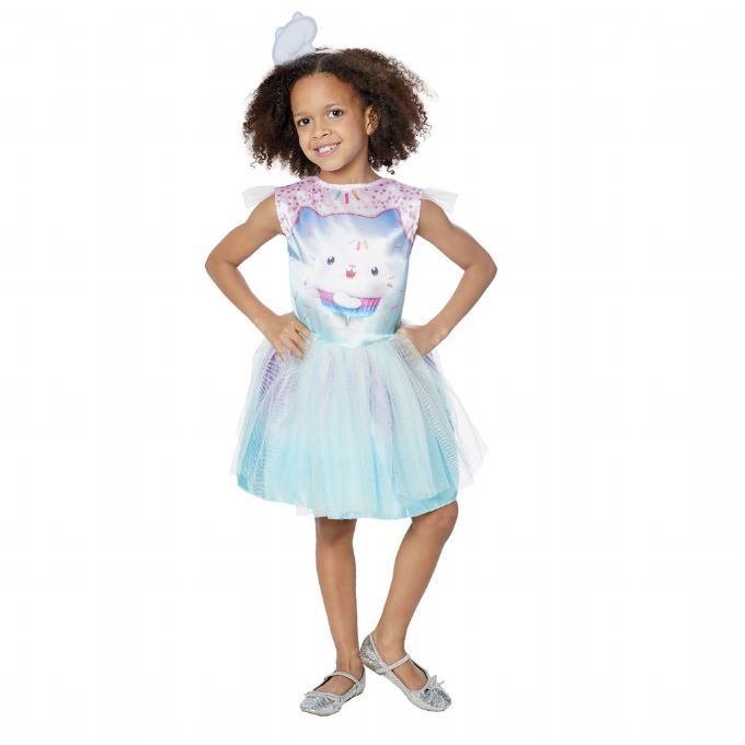 Gabby's Cakey Cat tulle dress with hair orname version 2