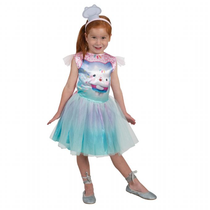 Gabby's Cakey Cat tulle dress with hair orname version 4