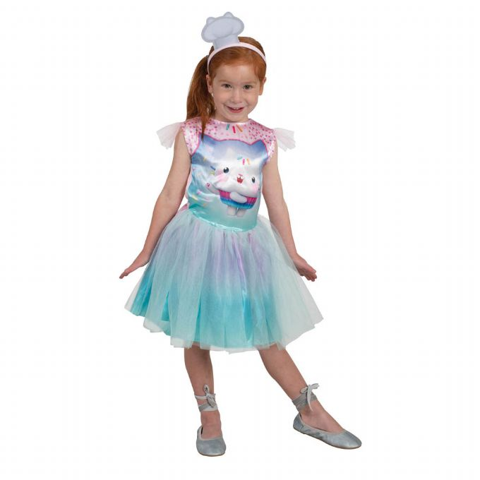 Gabby's Cakey Cat tulle dress with hair orname version 1