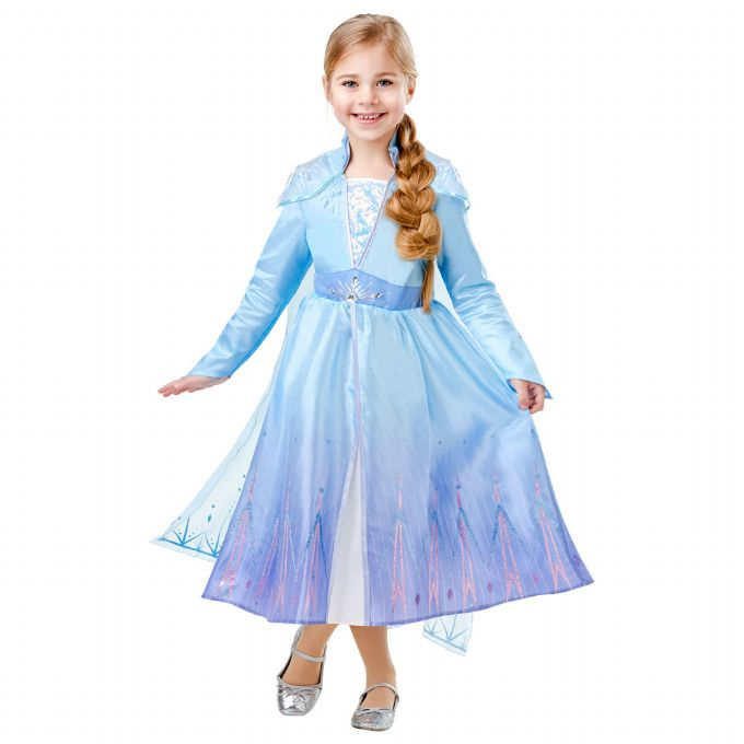 Se Frost 2 deluxe Elsa kjole 140 cm hos Eurotoys