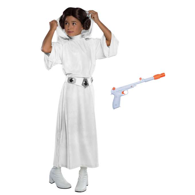 Prinsesse Leia med Pistol 140 cm version 1
