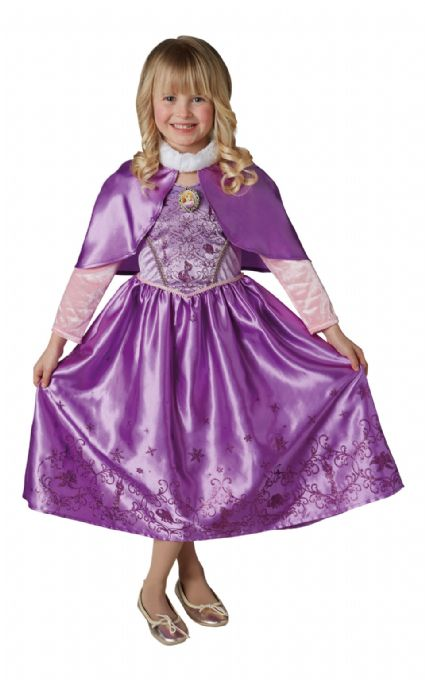 Talvi Rapunzel-asu 116 cm (Disney Princess)