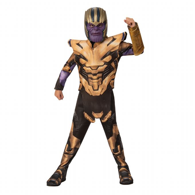Avengers Thanos-drakt med maske strrelse 140 version 1