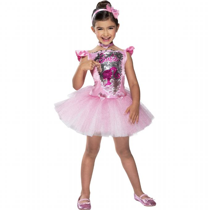 Barbie ballerina kjole str.122-128 cm version 2