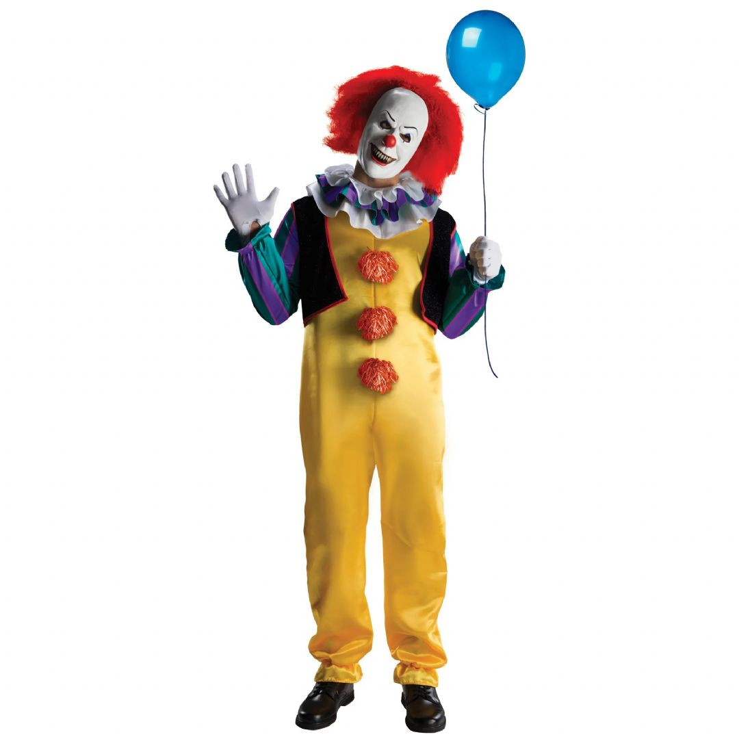 IT Pennywise Deluxe voksenkostume IT Pennywise Deluxe voksenkostume