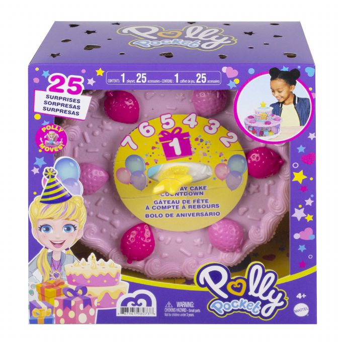 Polly Pocket Birthday Cake Countdown version 2
