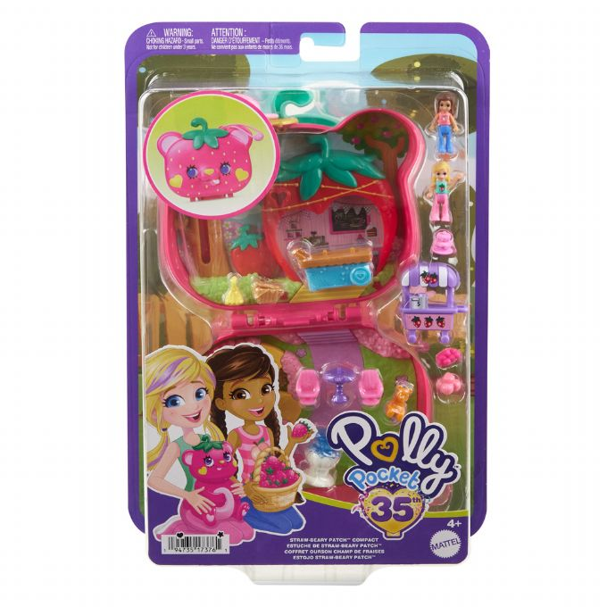 Polly Pocket Straw-beary Patch version 2