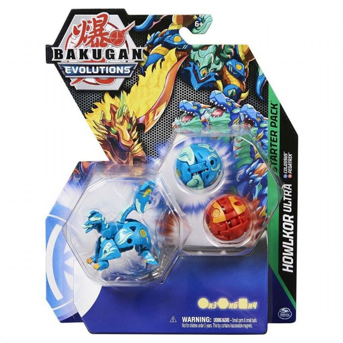 Bakugan Starter Pack Howklor Blue Ultra version 2