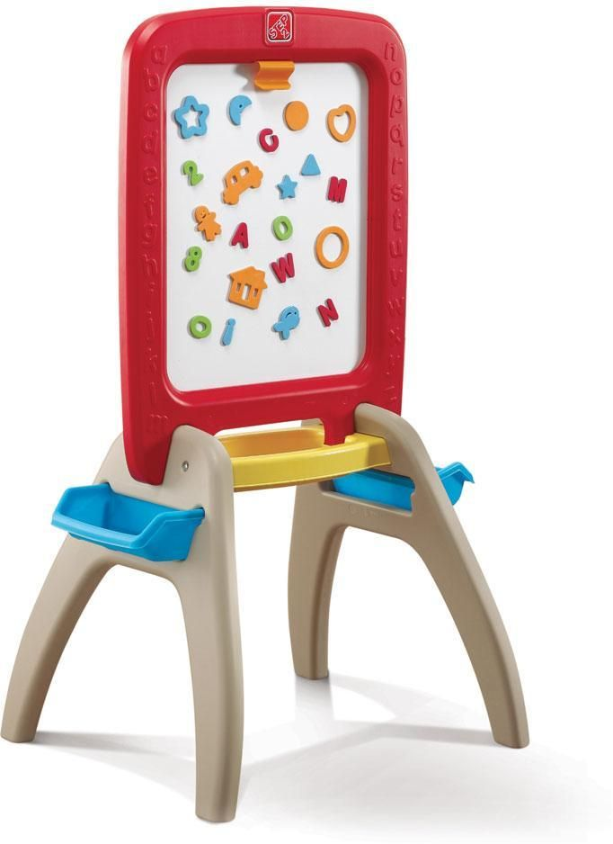 Step2 Maalausteline liitutaululla ja valkotaululla Step2 Piirustus ja maalausvälineet 826899