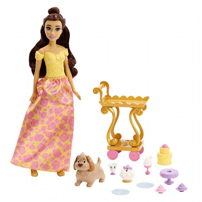 Se Disney Princess Belle Tea Time Cart hos Eurotoys