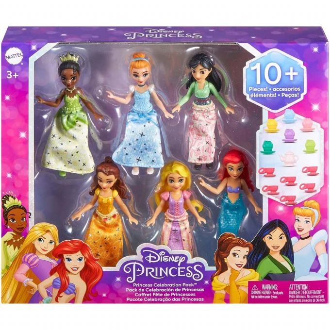 Disney Princess Dolls 6-pakning version 2