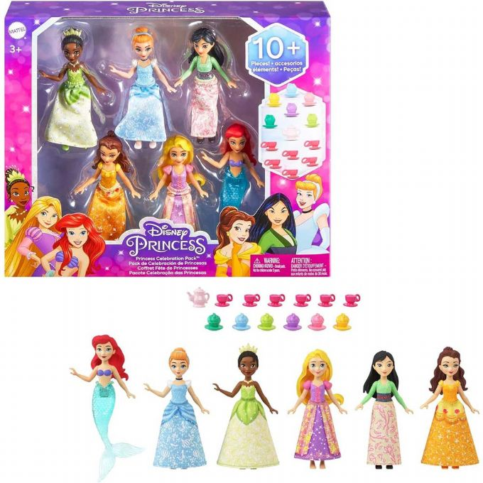 Disney Princess Dolls 6-pakning version 1
