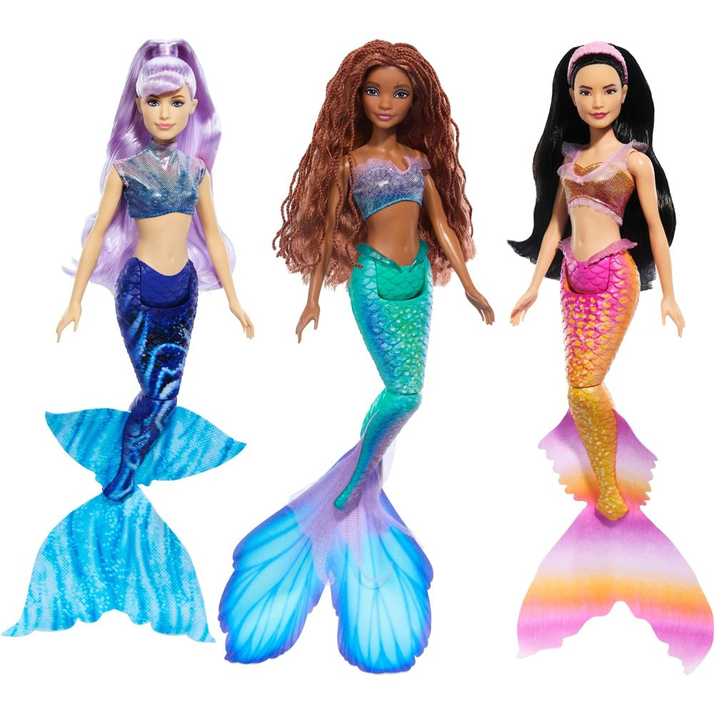The Little Mermaid Sister 3-Pack The Little Mermaid Dukker HND29