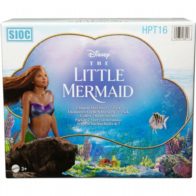 Disney Pieni Merenneito Nukkeja 7-pack version 2