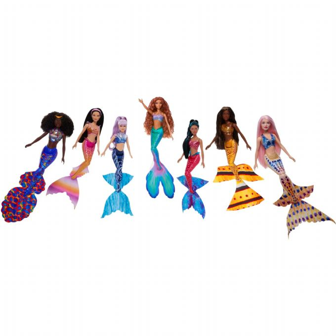 Disney Pieni Merenneito Nukkeja 7-pack version 1