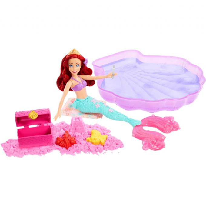 Disney Princess Ariel-nukke uima-altaalla version 4