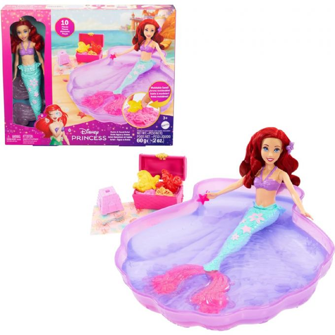Disney Princess Ariel-nukke uima-altaalla version 1