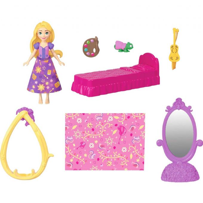 Disney Prinsessa Rapunzelin pinoava linna version 3