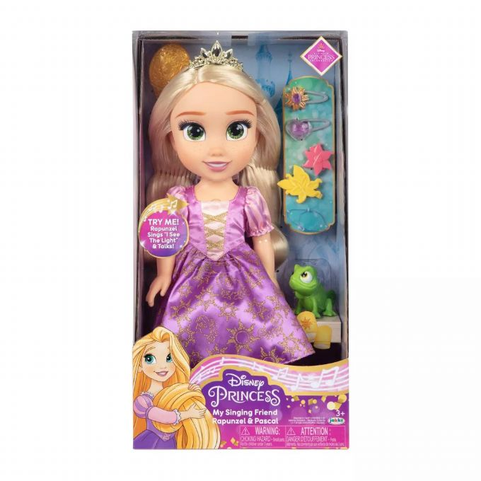 Rapunzel-nukke 35 cm ja Pascal version 2