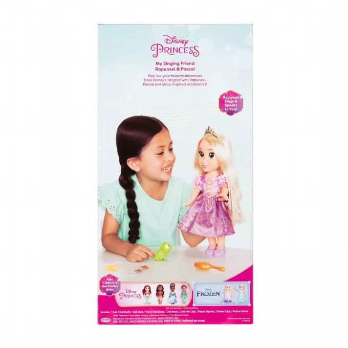 Rapunzel-nukke 35 cm ja Pascal version 4