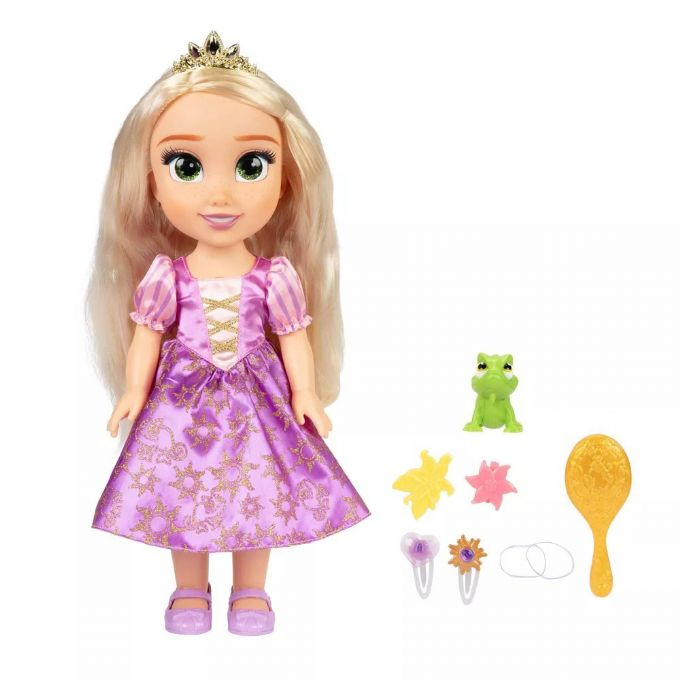 Rapunzel Doll 35 cm og Pascal version 1