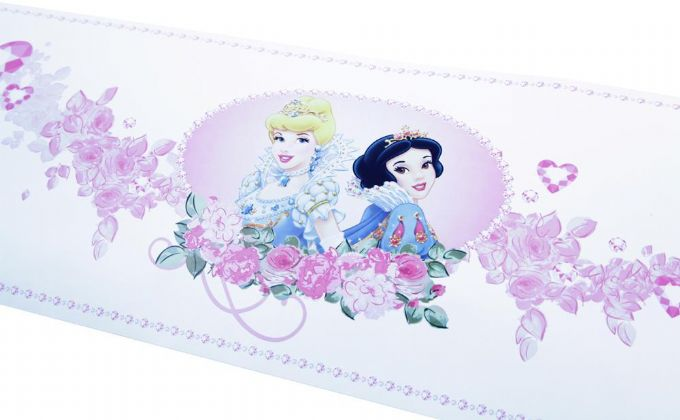 Disney Princess Jewel Garden tapettireunukset version 4