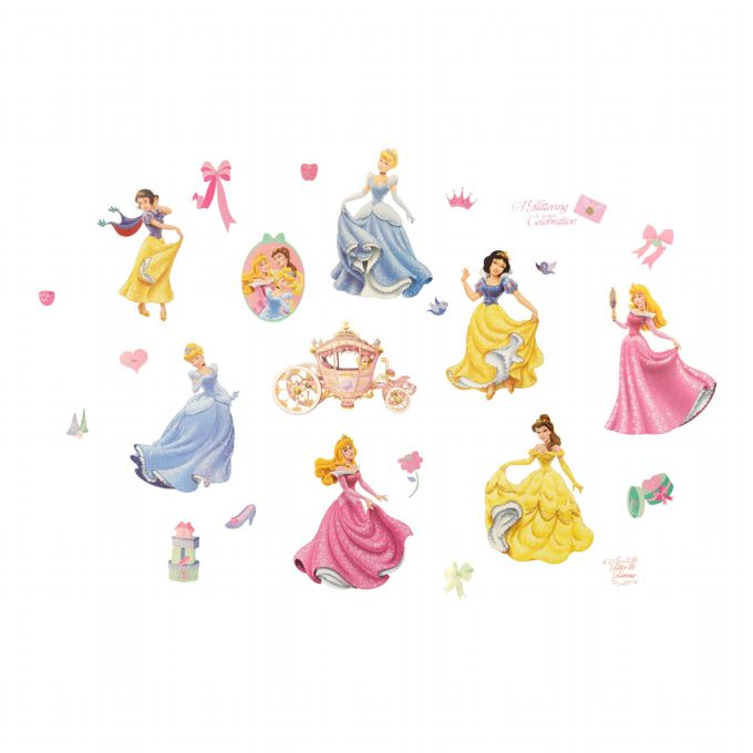 Disney Princess -seinätarrat (Disney Princess 650999)