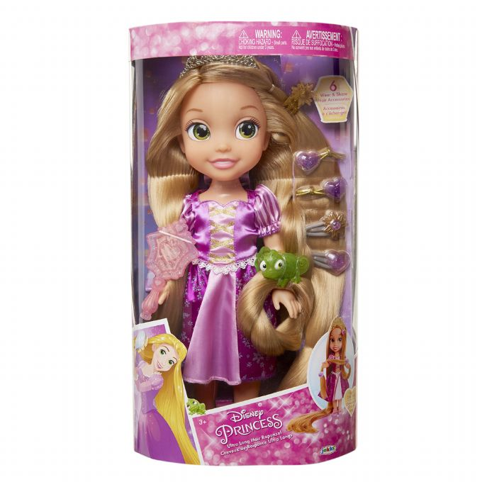 Prinsessa Rapunzel erikoispitkill hiuksilla version 2