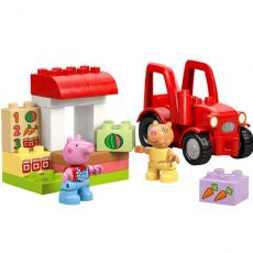 Greta Gris Traktor och Marknad