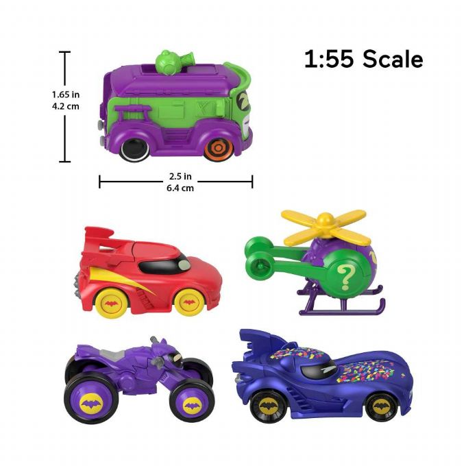 Batwheels Cars 5er-Pack version 3