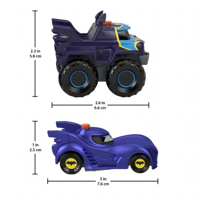 Batwheels Batmobile & Bat-Truck Biler version 3