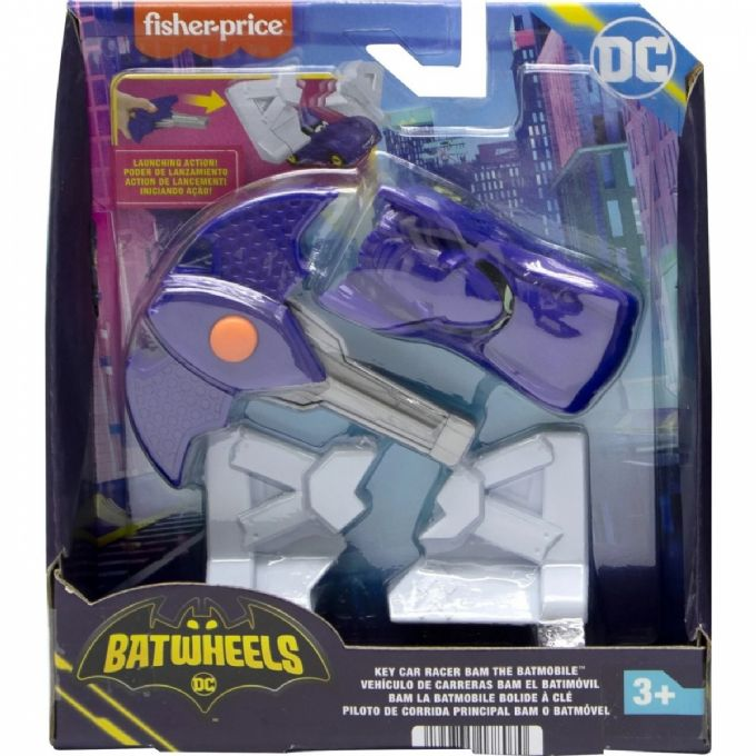 Batwheels-key-auto Bam Batmobile version 2