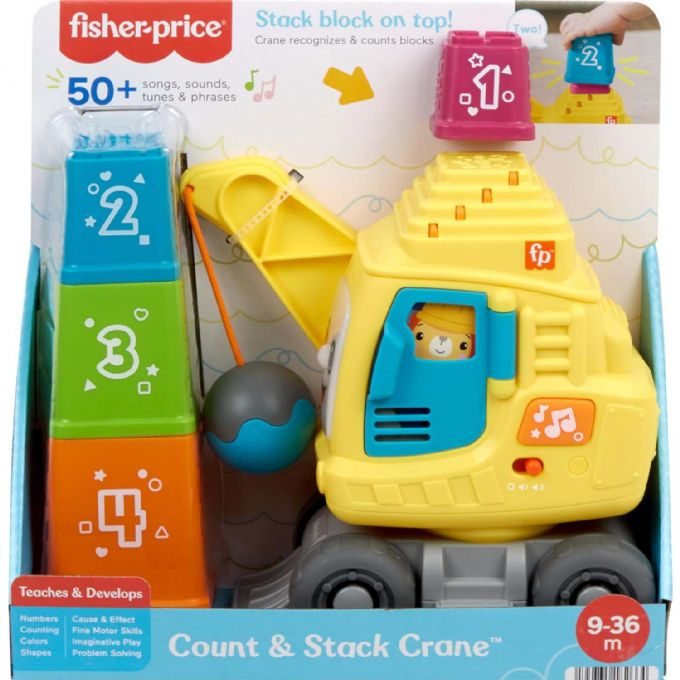 Fisher Price Count + Stack Crane version 2