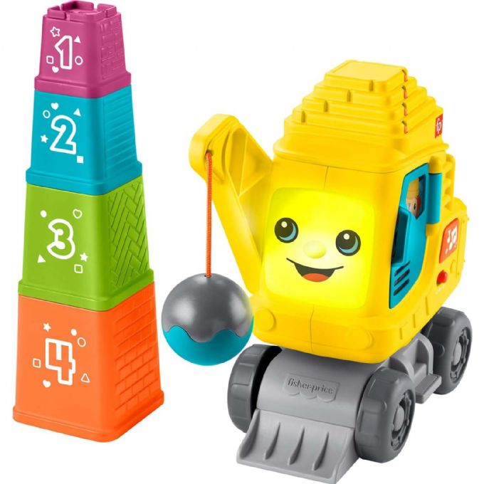 Fisher Price Count + Stack Crane version 1