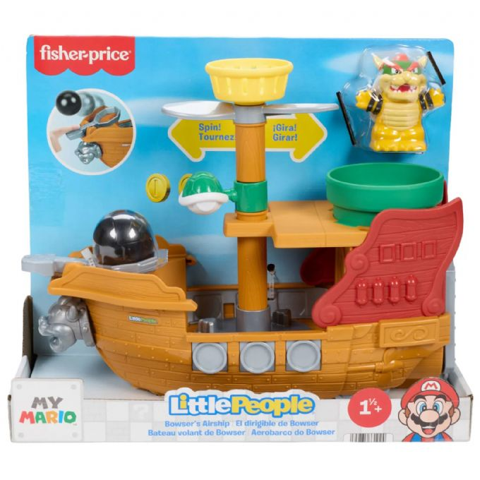 Little People Super Mario Bowser Airship version 2