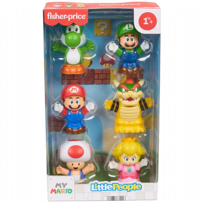 Little People Super Mario 6-pack version 2