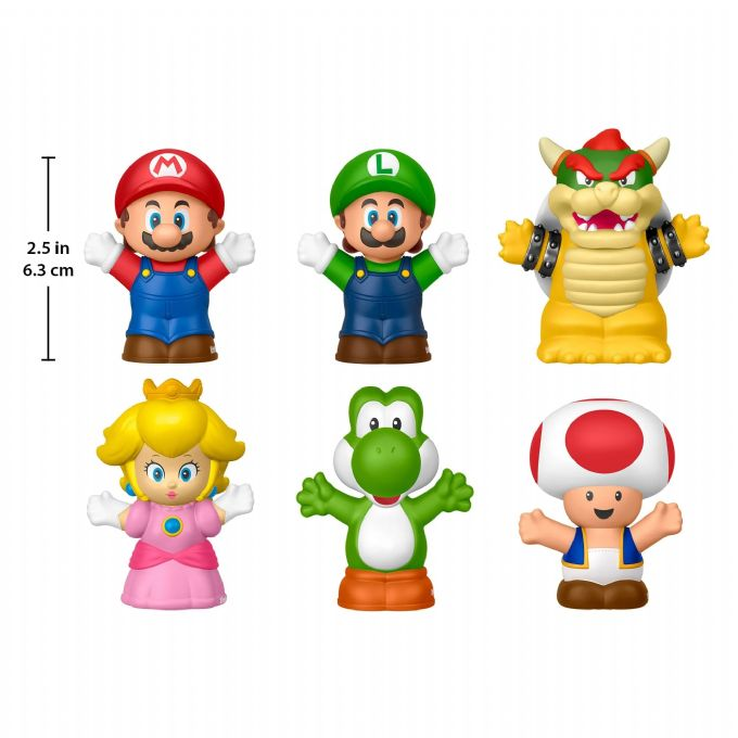 Little People Super Mario 6-pack version 3