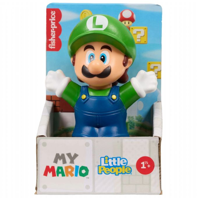 Little People Super Mario Luigi Figur version 1