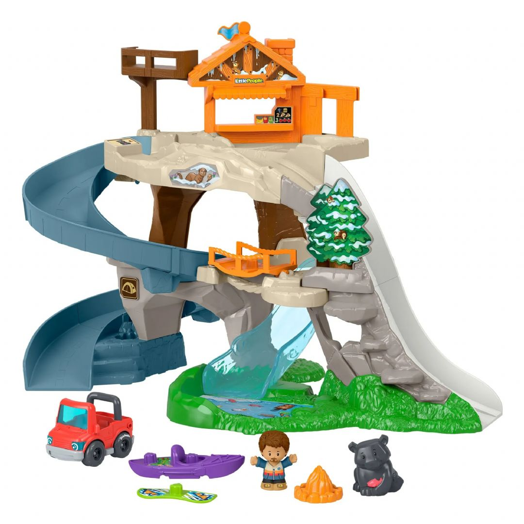 Fisher Price Fisher-Price Little People Lets Go Mountain Adventure Playset