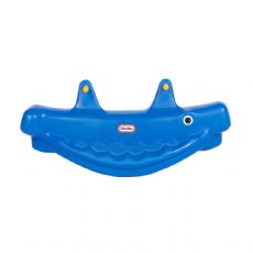 Whale Teeter Totter Blue