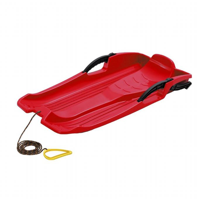 Sledge Red 80 cm with brakes version 1