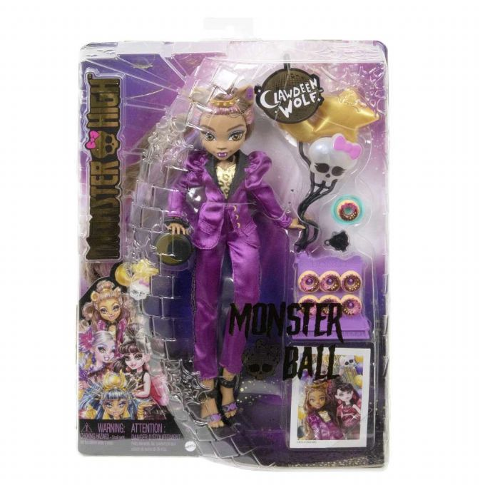 Monster High Ball Clawdeen Wolf -nukke version 2