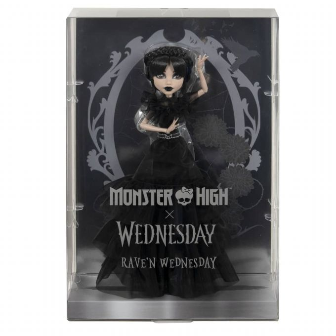 Monster High x Wednesday Addams Nukke version 2