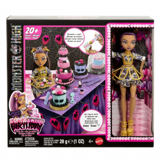 Monster High Suloinen Syntym�p�iv� Clawdeen Wol version 2