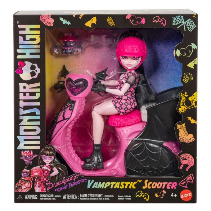 Monster High Skootteri Draculaura version 2
