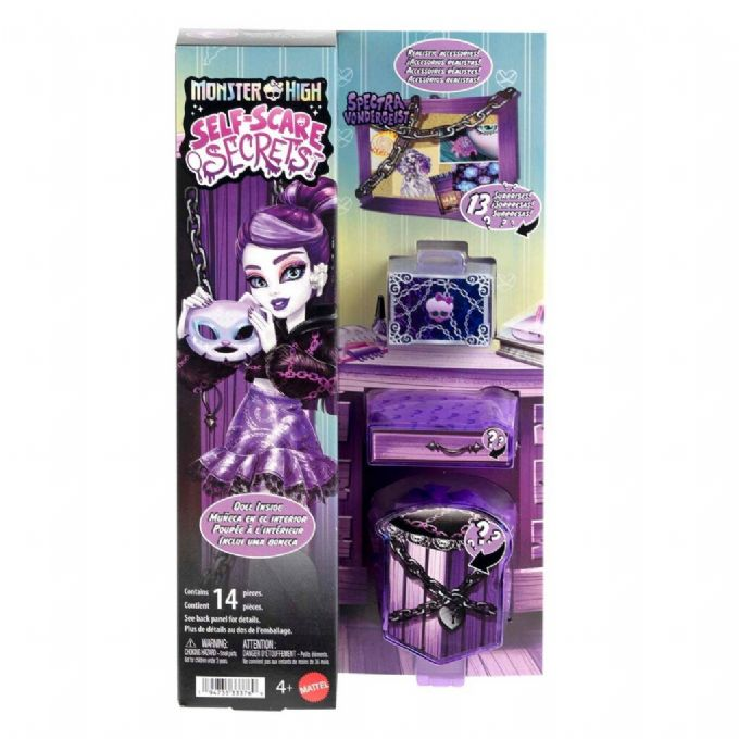 Monster High Itsepelottelu Spectra Nukke version 2